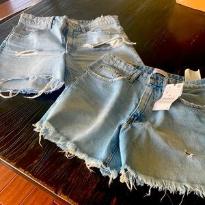 Zara jean shorts